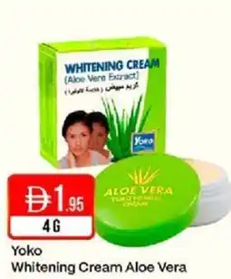West Zone Supermarket Yoko Whitening Cream Aloe Vera offer