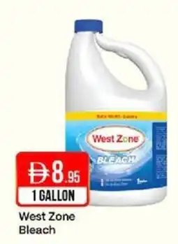 West Zone Supermarket West Zone Bleach offer