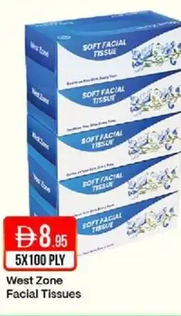 West Zone Supermarket West Zone Facial Tissues offer