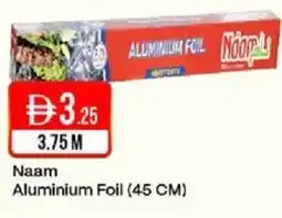 West Zone Supermarket Naam Aluminium Foil offer