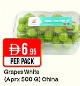 West Zone Supermarket Grapes White offer