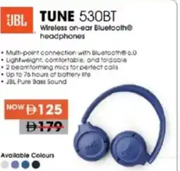 Lulu Hypermarket JBL TUNE 530BT Wireless on-ear Bluetooth® headphones offer