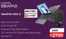 Lulu Hypermarket Lenovo ideapad slim 3 offer