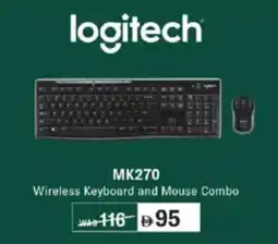 Lulu Hypermarket MK270 Wireless Keyboard and Mouse Combo offer