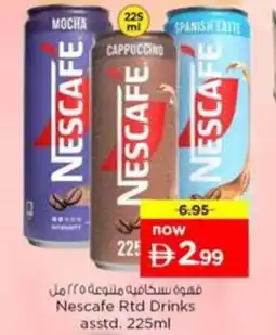 Nesto Nescafe RTD Drinks offer
