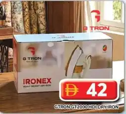 Grand Hyper Market GTRON GT2000 HDI Dry iron offer