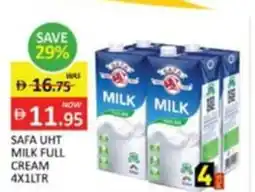 Al Madina Safa uht milk full cream offer