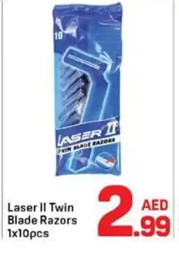 Day To Day Laser II Twin Blade Razors offer