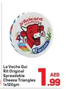 Day To Day La Vache Qui Rit Original Spreadable Cheese Triangles offer
