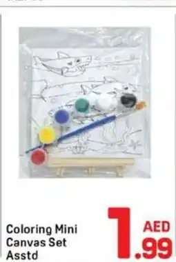Day To Day Coloring Mini Canvas Set Asstd offer