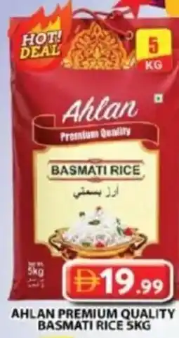 Grand Mall Sharjah Ahlan premium quality basmati rice offer