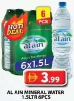 Grand Mall Sharjah Al ain mineral water offer