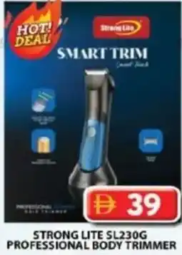 Grand Mall Sharjah Strong lite sl230g professional body trimmer offer