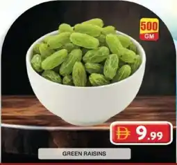 Grand Mall Sharjah Green raisins offer