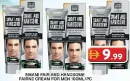 Grand Mall Sharjah Emami fair and handsome fairne cream for men offer