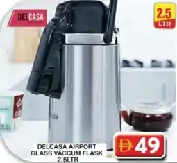 Grand Mall Sharjah Delcasa airport glass vaccum flask offer