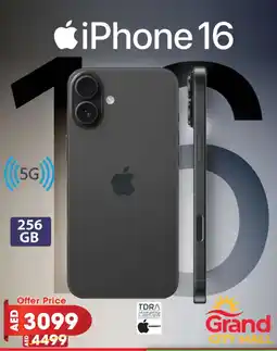Grand Mall Sharjah iPhone 16 offer