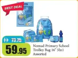 RAK Coop Nomad primary school trolley bag offer
