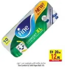 Safeer Market Fine comfort XL toilet paper rolls 10's offer