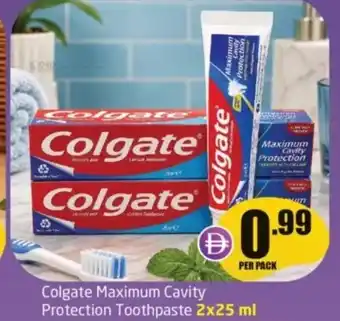 Colgate maximum cavity protection toothpaste