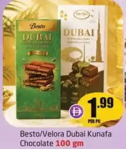 Delta Centre Besto/velora dubai kunafa chocolate offer