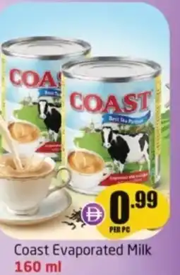 Delta Centre Coast evaporated milk offer