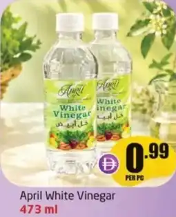 Delta Centre April white vinegar offer