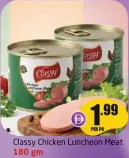 Delta Centre Classy chicken luncheon meat offer