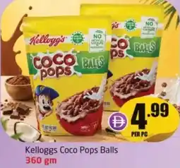 Delta Centre Kelloggs coco pops balls offer