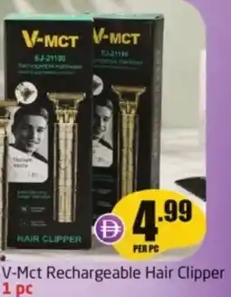 Delta Centre V-Mct Rechargeable Hair Clipper 1 pc offer