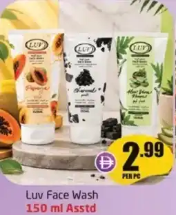 Delta Centre Luv face wash asstd offer