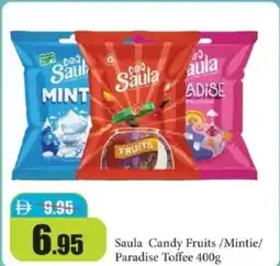 RAK Coop Saula candy fruits mintie paradise toffee offer