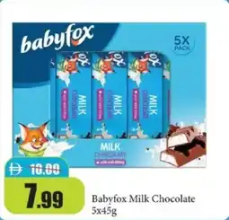 RAK Coop Babyfox milk chocolate offer