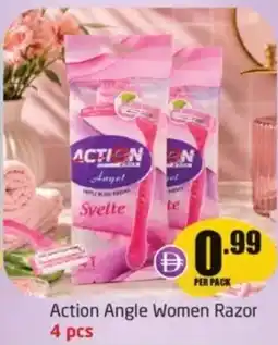 Delta Centre Action angle women razor 4 pcs offer
