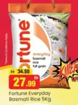Al Madina Hypermarket Fortune everyday basmati rice offer
