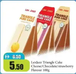 RAK Coop Lexjazz triangle cake cheese chocolate strawberry flavour offer