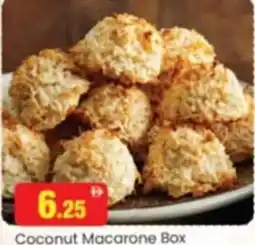 Al Madina Hypermarket Coconut macarone box offer