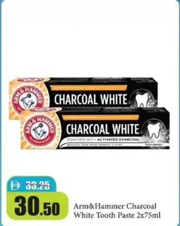 RAK Coop Arm&hammer charcoal white tooth paste offer