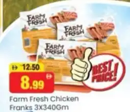 Al Madina Hypermarket Farm fresh chicken franks offer