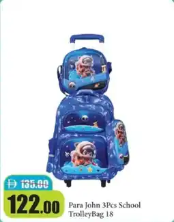 RAK Coop Para John 3Pcs School TrolleyBag 18 offer