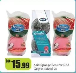 RAK Coop Arix sponge scourer rnd grip4s+metal 2s offer