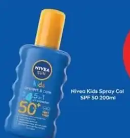 Nesto Nivea kids spray col spf 50 offer