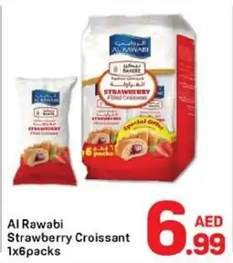 Day To Day Ai rawabi strawberry croissant 1x6packs offer
