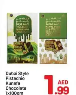 Day To Day Dubai style pistachio kunafa chocolate offer