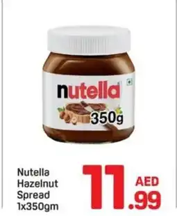 Day To Day Nutella hazelnut spread offer