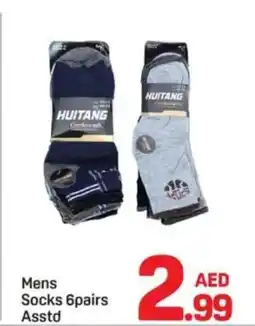 Day To Day Mens socks 6pairs asstd offer