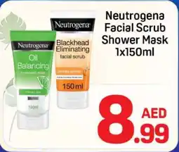 Day To Day Neutrogena facial scrub shower mask offer