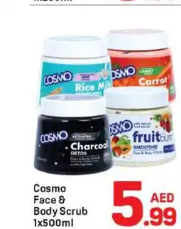 Day To Day Cosmo face & body scrub offer