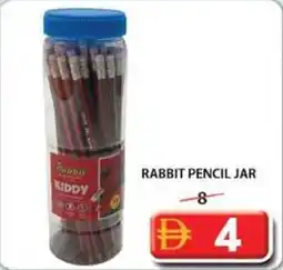 Grand Mall Sharjah Rabbit pencil jar offer