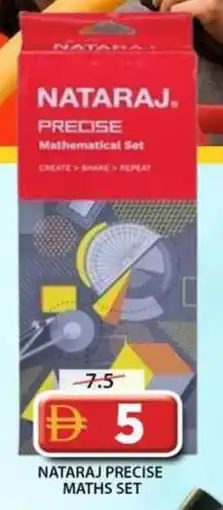 Grand Mall Sharjah Nataraj precise maths set offer